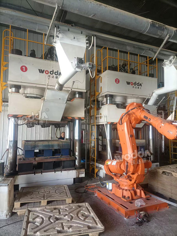 1600噸木屑托盤生產線