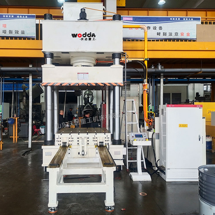 500噸四柱液壓機帶移動工作臺 500噸四柱液壓機帶移動工作臺